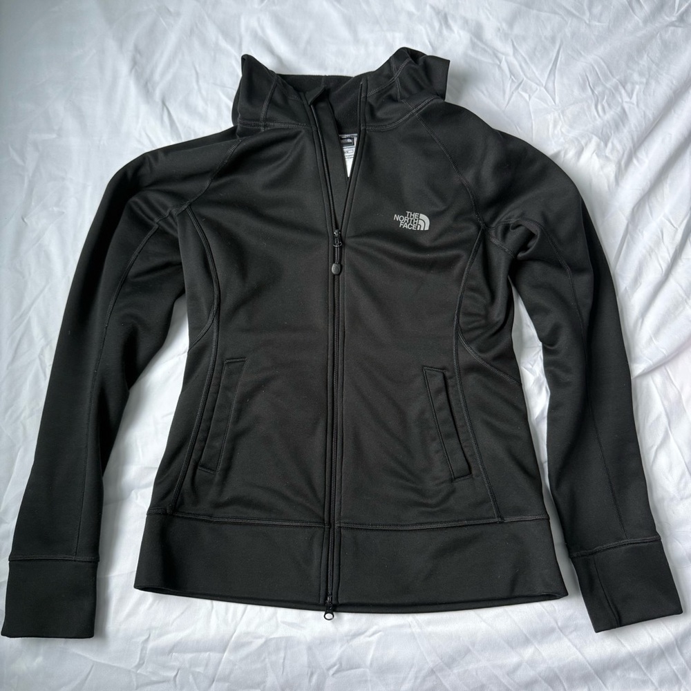 The North Face Women's Fleece Lined Black Full-Zip Jacket
